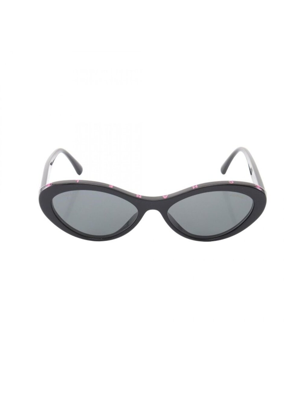 Chanel Sunglasses CC Logo Oval Shape Eyewear